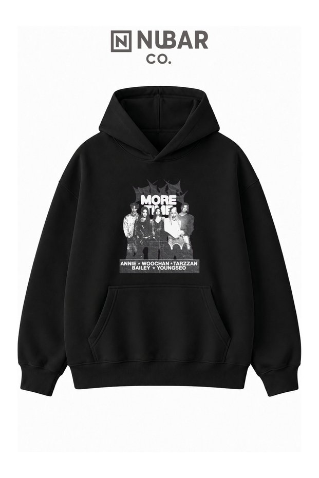 All Day Project Designed Unisex 3 Threaded Yarn Premium Hooded Sweatshirt