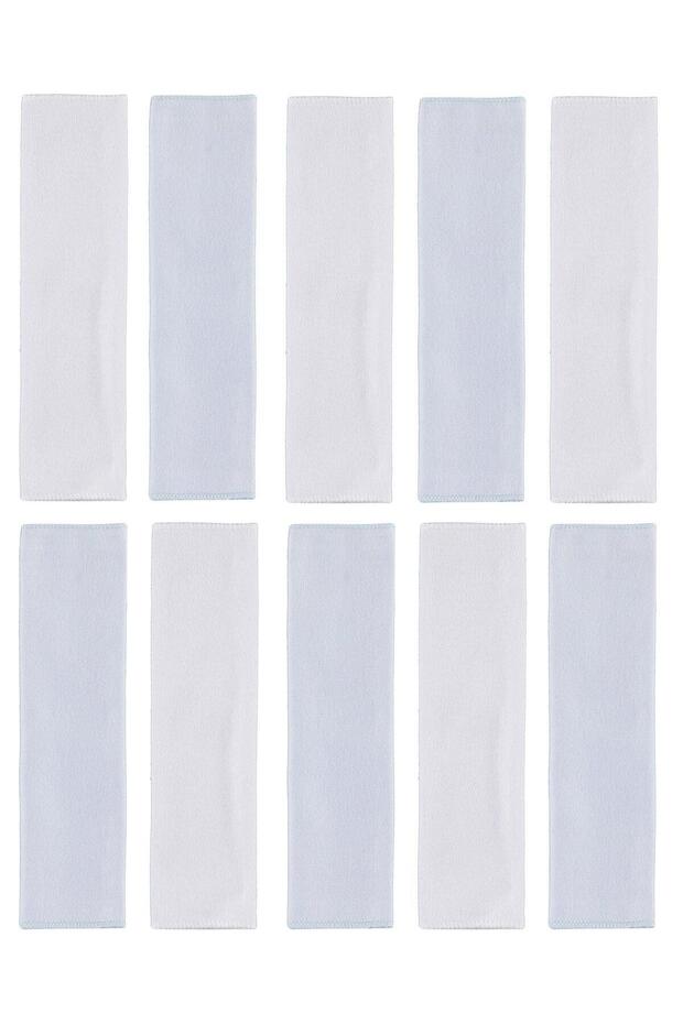 10-Pack Mouth Wipes - Blue