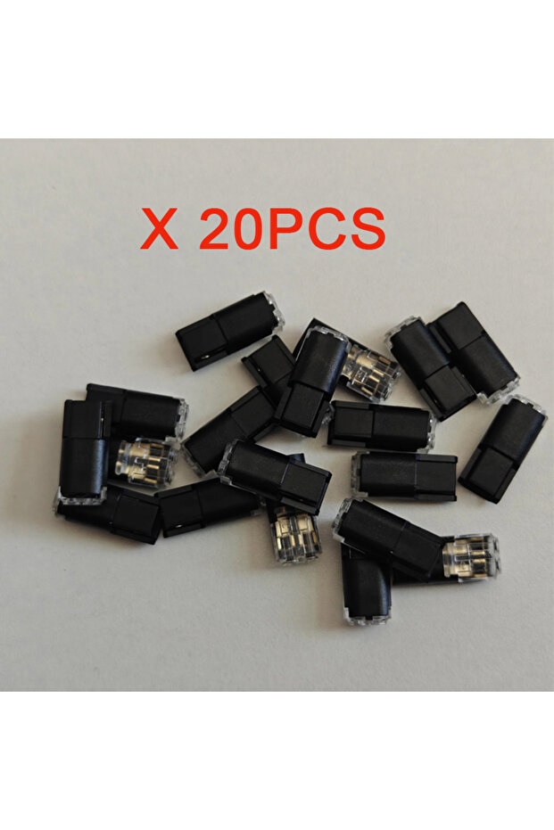 20pcs 2 Pin Way Plug Car Waterproof Electrical Connector Wire Cable Automotive