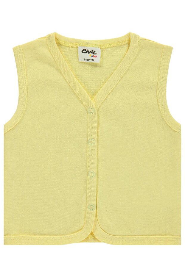 Basic 6-18 Months Vest - Yellow