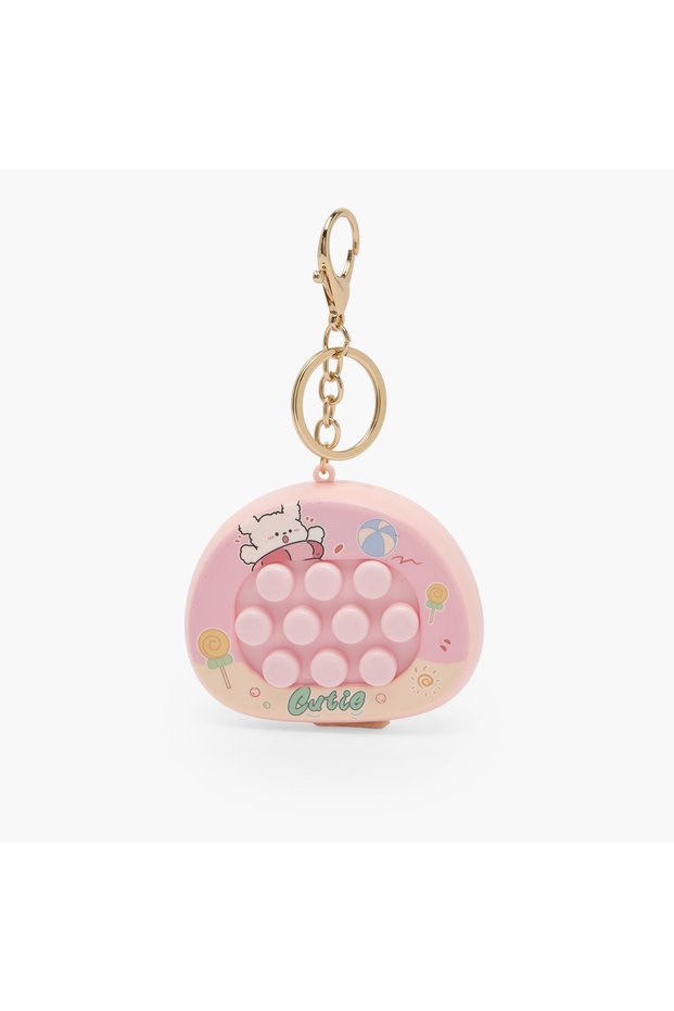 Bubble Squeezing Key Chain