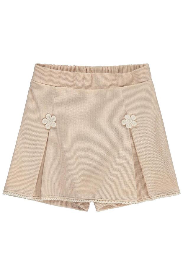 6-18 Months Skirt with Accessories - Beige