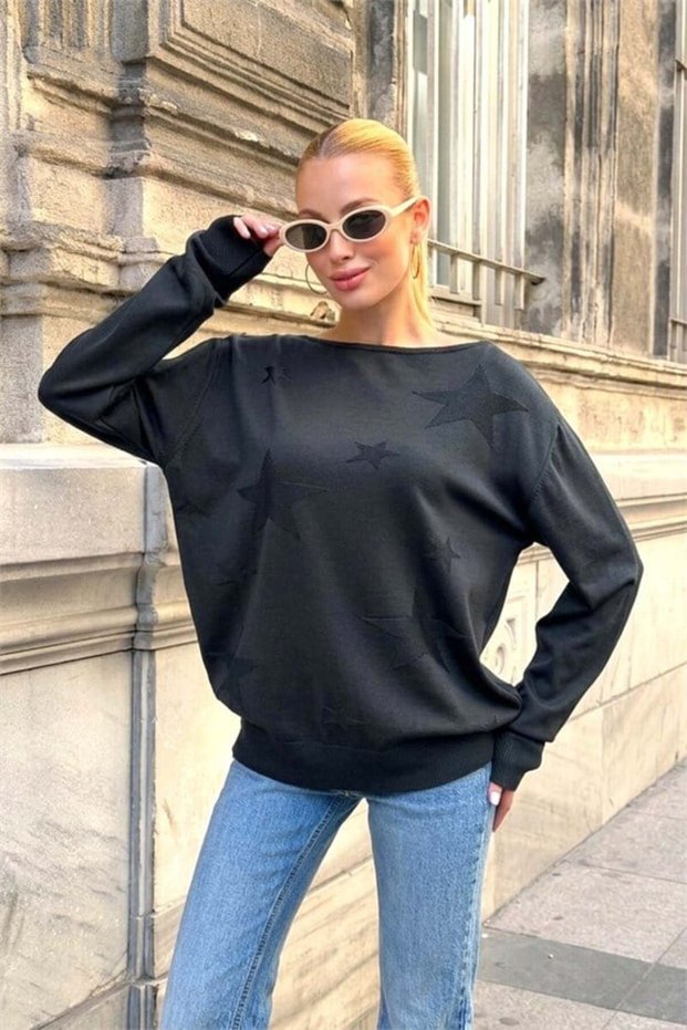 Black Star Mercerized Blouse