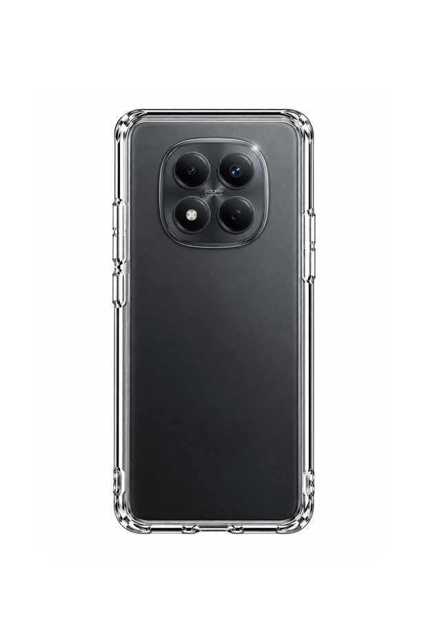 غطاء شفاف من السيليكون بسمك 2 مم متوافق مع هاتف Redmi Note 15 Pro 5G | كاميرا محمية