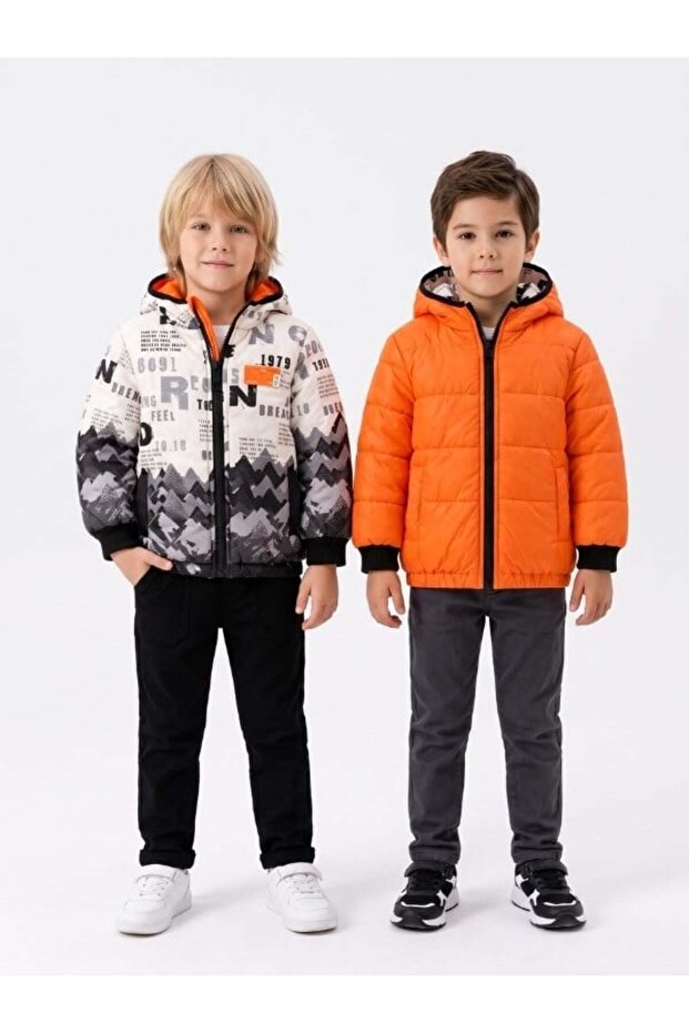Winter Jackets - White - Puffer