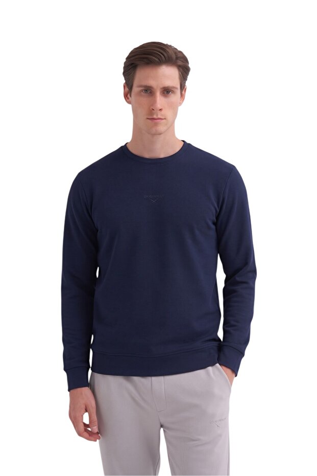 Sweatshirts - Dark blue - Regular fit