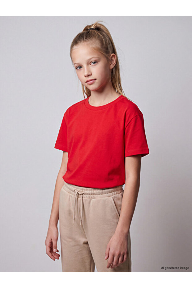Esvab • Modern & Distinctive Zero Roba Collar Girls' T-Shirt