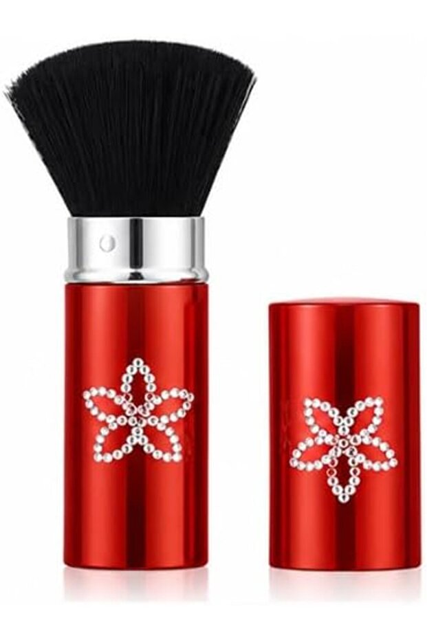 Makeup Brush with Protective Cap, Soft Dense Face