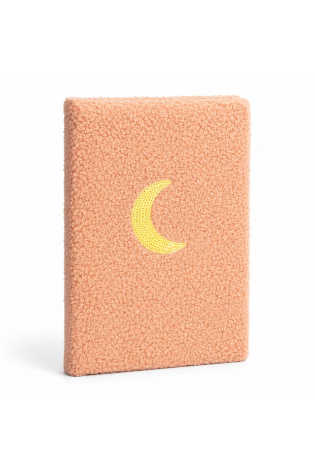 14X20 cm Plush Souvenir Daily Memory Notebook 80 Sheets Lined 14