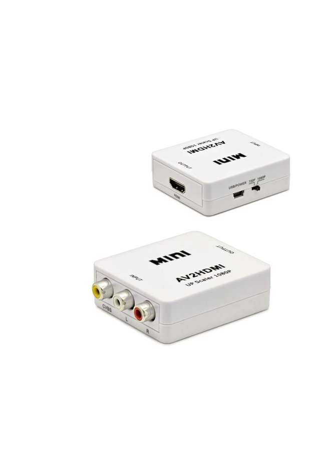 Female to HDMI Female Video Converter 1080P Full Hd - White Hdx1282
