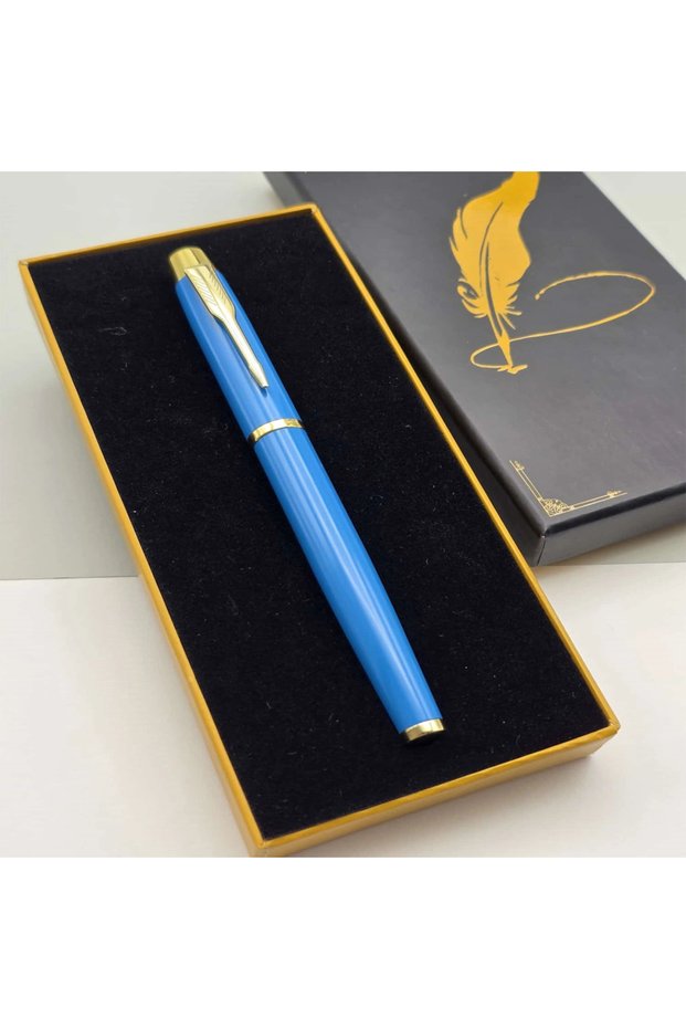 Turquoise Rollerball Pen with Special Box