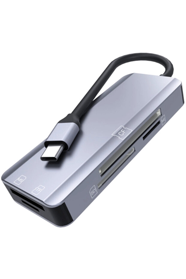 Zr791 Nk-3044 Type-C 5 in 1 Card Reader