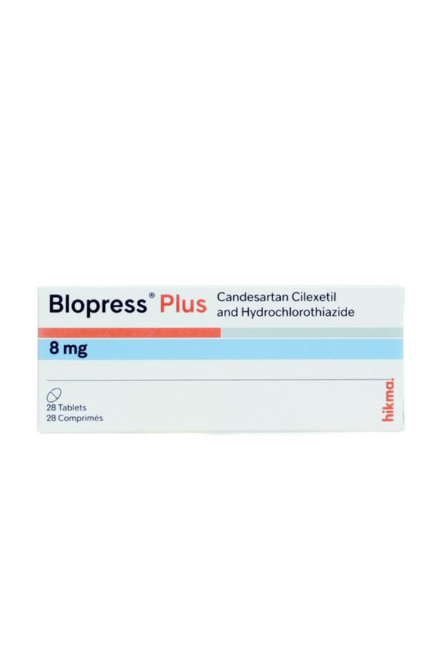 BLOPRESS 8MG PLUS TAB 28 (14SBLISTER X 2)