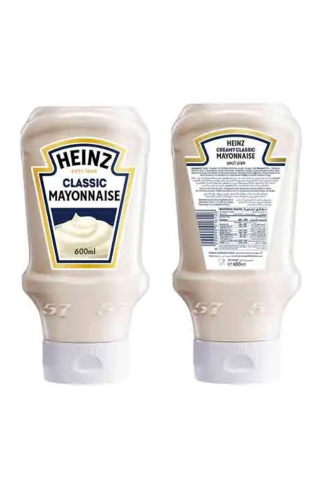 Mayonnaise Top Down Squeezy Bottle 12 X 600 ml