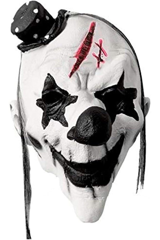 Halloween Novelty Clown Mask Scary Latex Mask Halloween Decoration Props Costume Party Cosplay for Mens Women and Kids