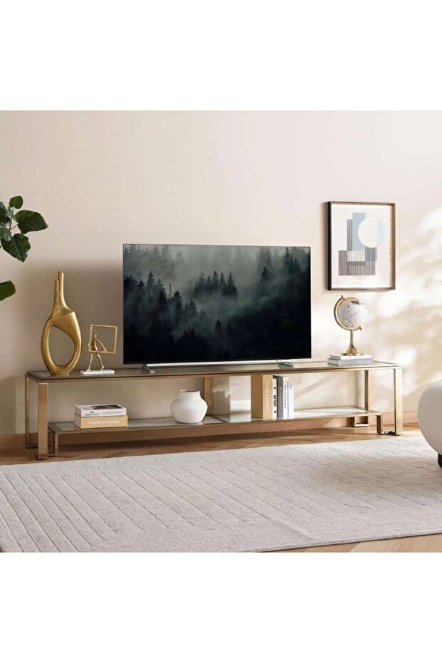 Bilbao Tv Unit - Champagne