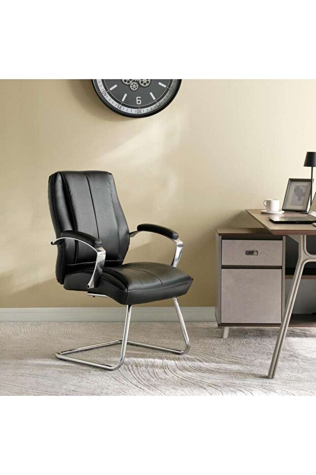 Spinepro Office Visitor Chair - Black