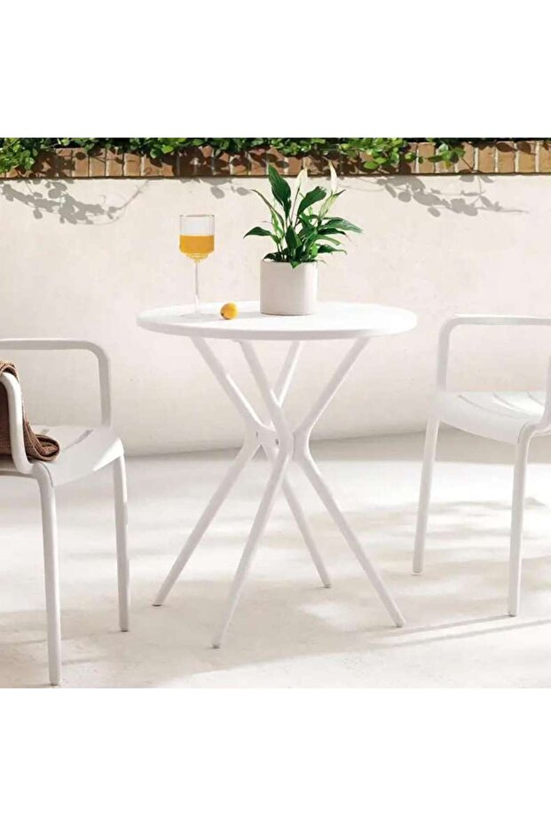 Livoly Round Table Dia 65 - White
