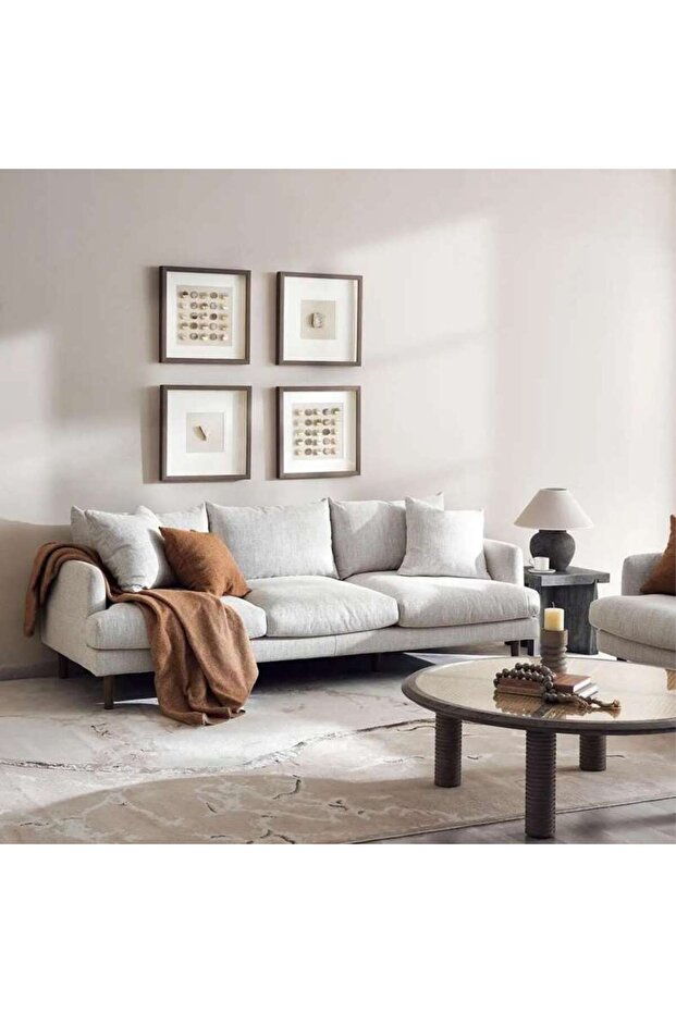 Lagolas 3 Seater Sofa - Beige