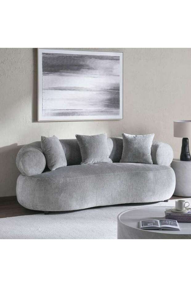 Eternara 3 Seater Sofa - Grey