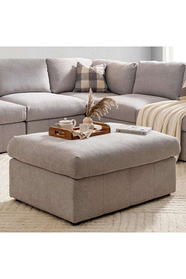 Specialty Ottoman - Grey