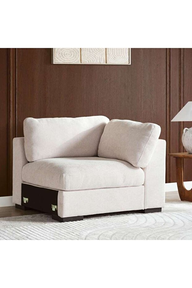 Beact Right Arm Sofa - Beige