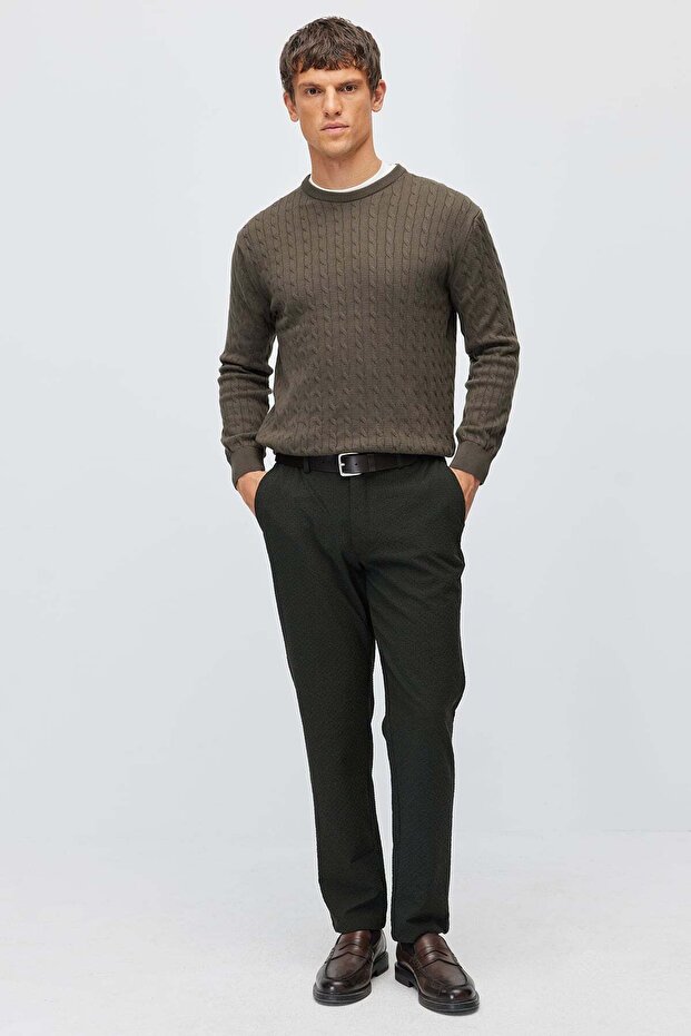 Men's Straight Cut Classic Trousers