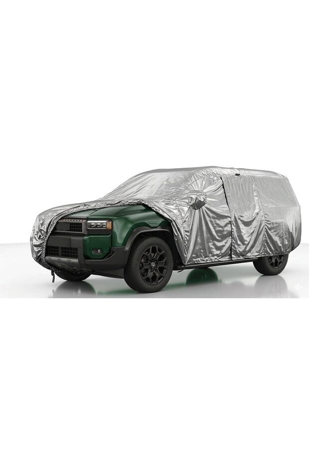 Daily use Ultra Light Weight full covr for Denza B8 Car Cover: 100% Waterproof & Sunproof Outer Protection - SILVER