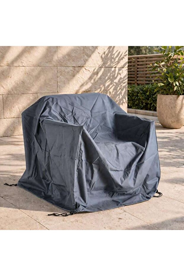 Sunguard Outdoor Waterproof Single Seater Cover - 95x95x75 - Grey