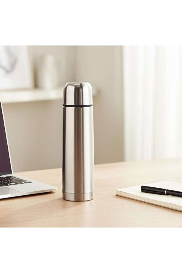 Darice Stainless Steel Travel Flask 500ml -chrome