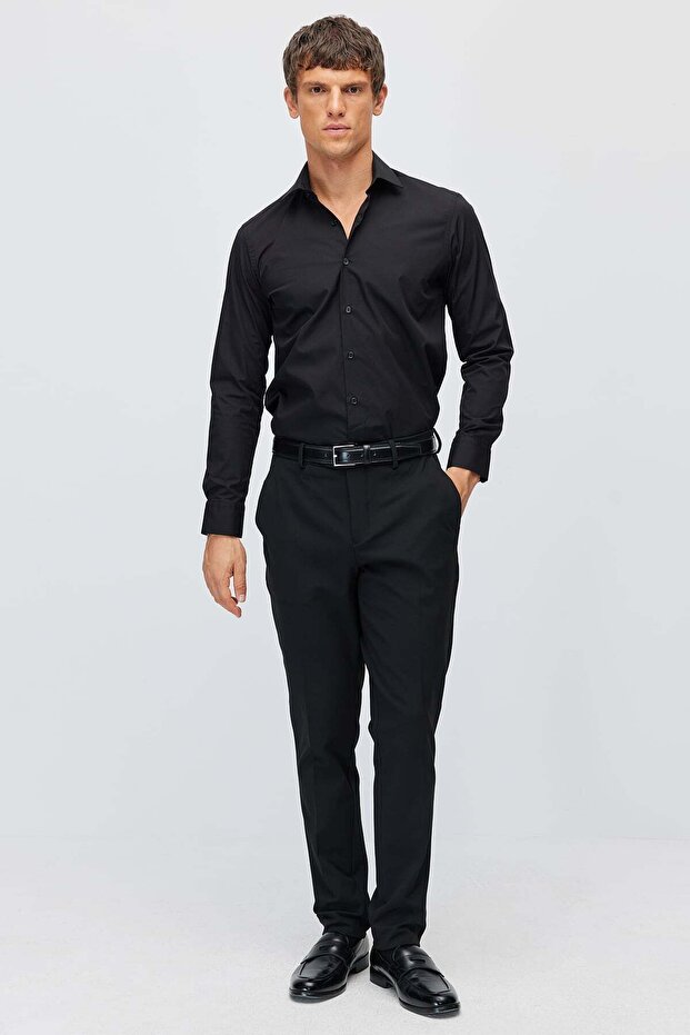 Men's classic fabric pants