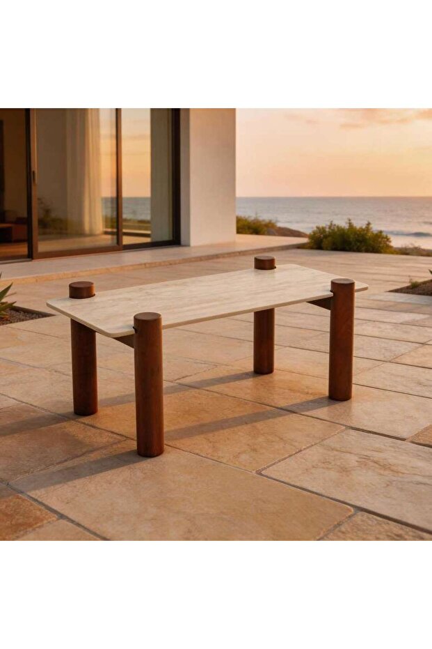 Raaha Outdoor Side Table - Cream