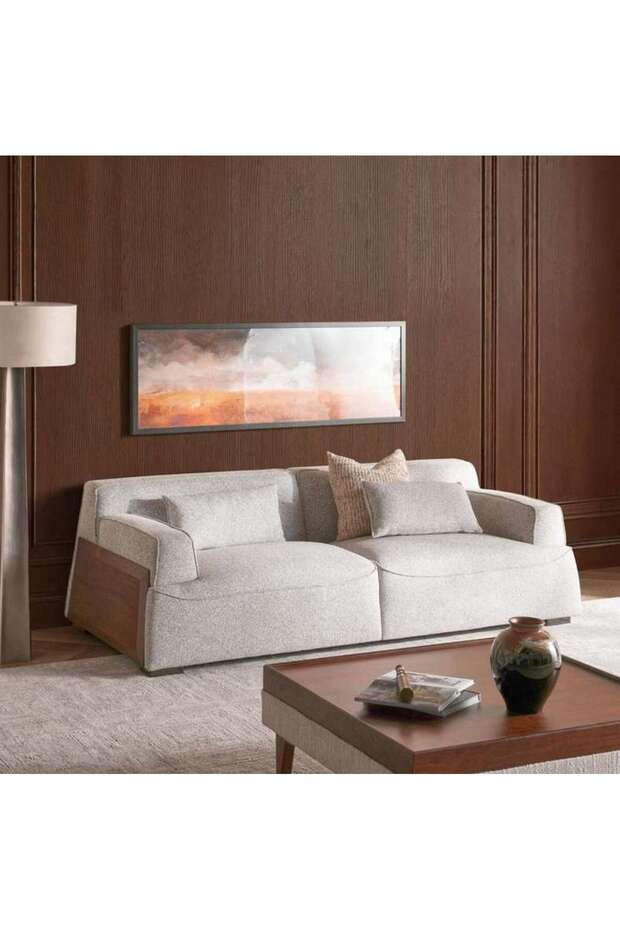 Honto 3 Seater Sofa - Beige
