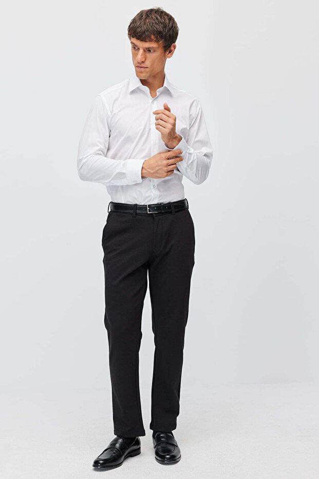 Men's Regular Straight-Leg Trousers