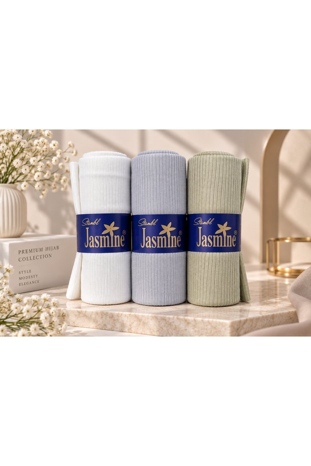 Jasmine Shimmer Line Hijab