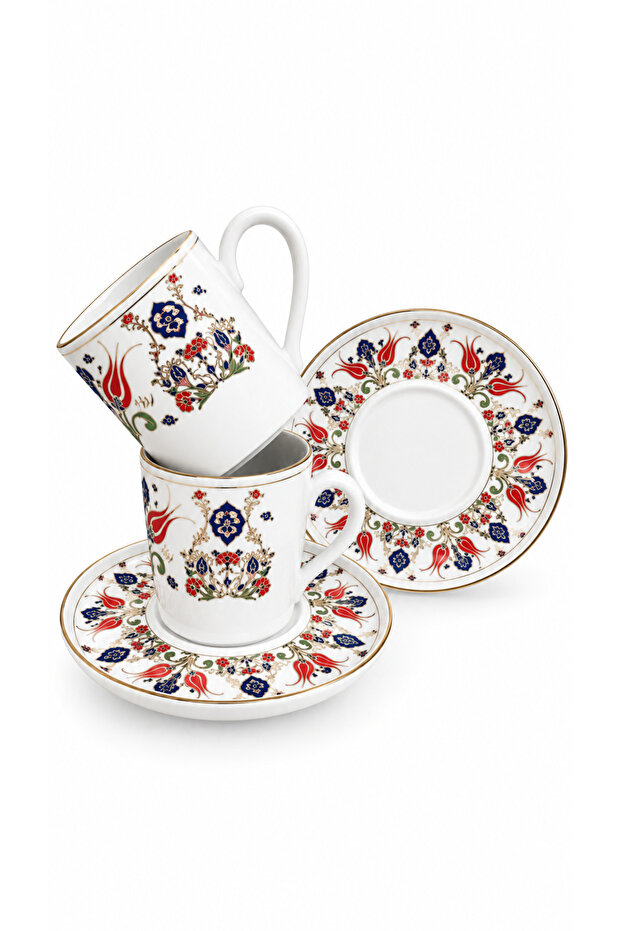 Nigar 6-Person Porcelain Cup Set