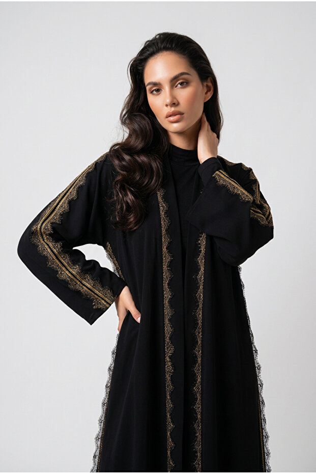 عباية نورة لف