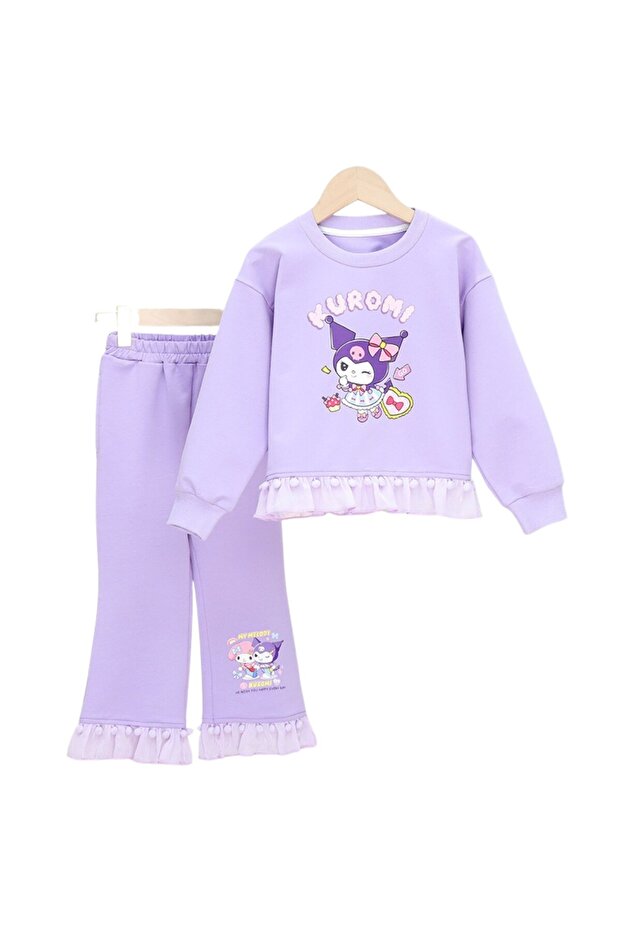 Kuromi Cute Tracksuit Set