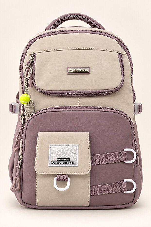 Children's Primary School Middle School School Backpack Orthopedic Multi-Compartment Large Volume with Accessories 51929