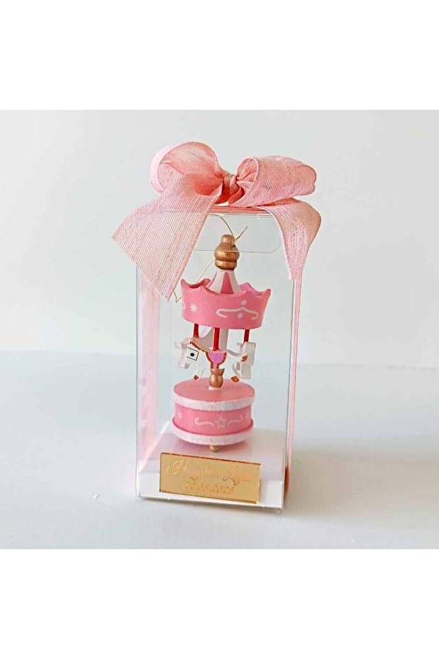 Baby Candy Gift Bebe-261 | Carousel Model in Acetate Box - 30 Pieces