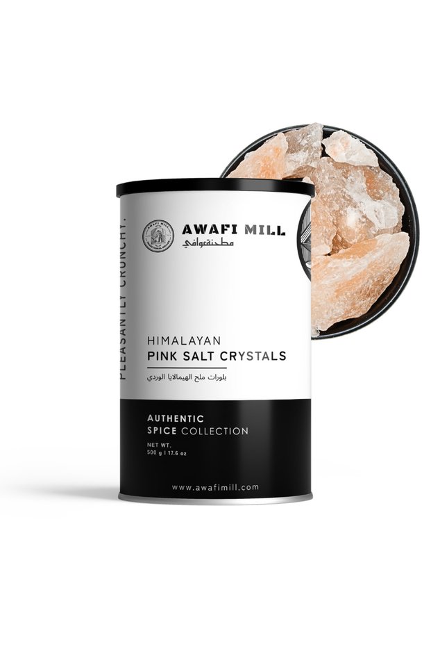 Himalayan Pink Salt Crystals 500g | Coarse Rock Salt