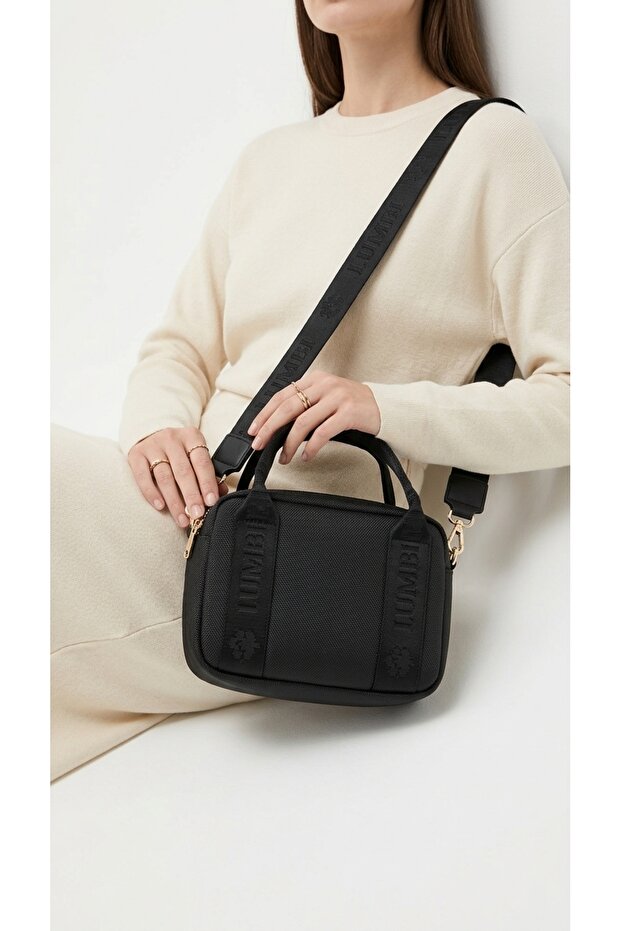 Women's Shoulder Bag Mini Zippered Top Handle Daily Compact Stylish Handbag Model Lcsttomy