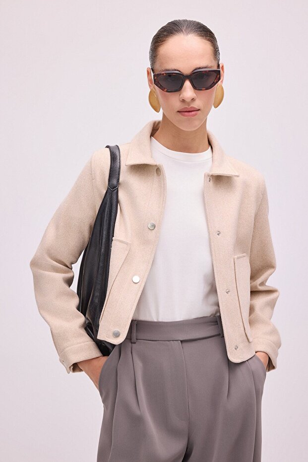 Kaşe Short Jacket