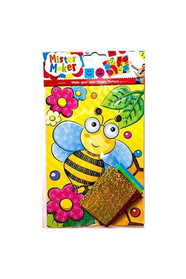 Mister Maker Make Your Own Mosaic Sheet 4 Asstd Small