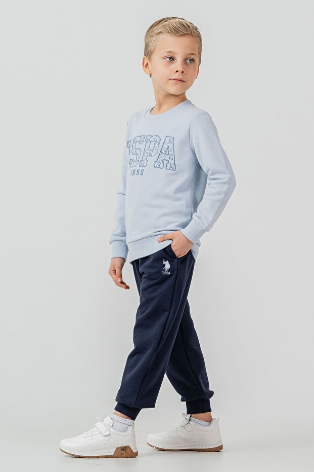 4-14 Years Licensed Us Polo Assn Boys' Set-Blue