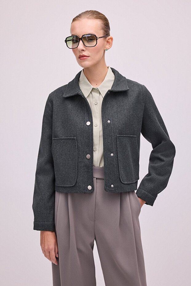 Kaşe Short Jacket