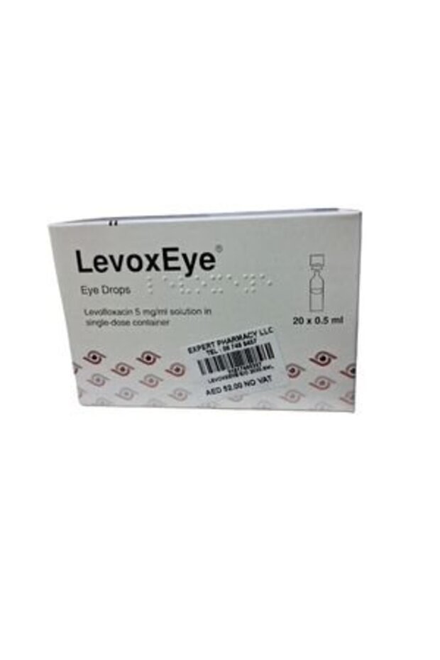 Levox Eye Drops 0.5% 20 × 0.5 ml