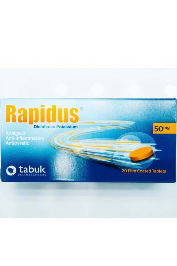 RAPIDUS 50MG TAB 20S