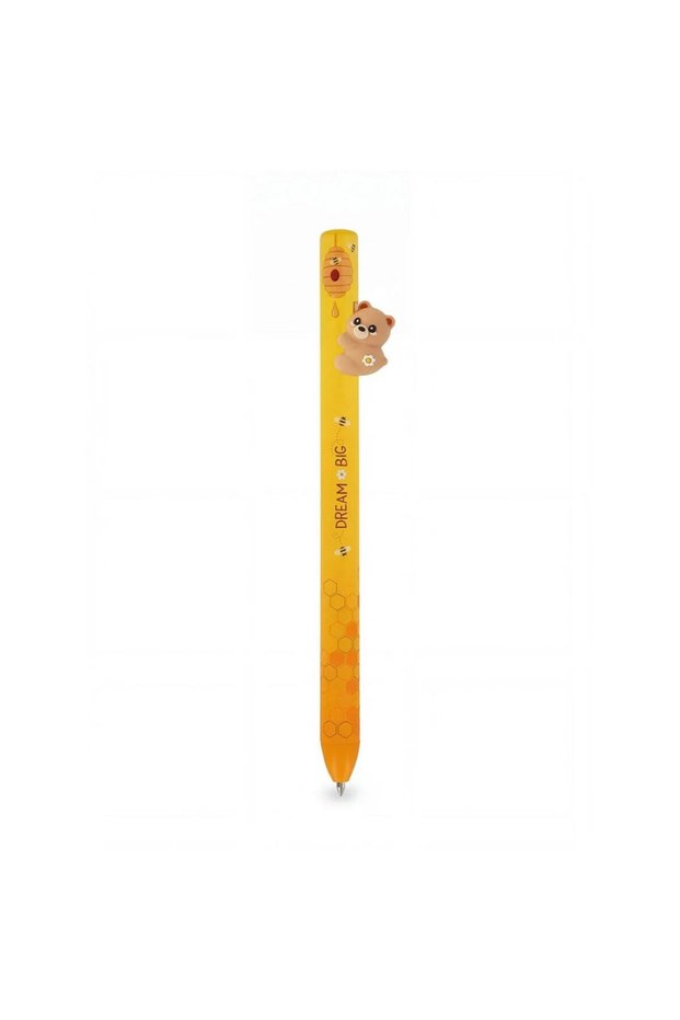 Free Hugs Push-Button Ballpoint Pen Teddy Bear