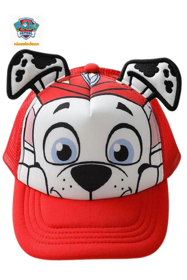 Paw patrol caps hats sun adjustable hat for toddlers and children kids summer hats baseball sun protection boys and girls hat (Marshall) (3-10 years)